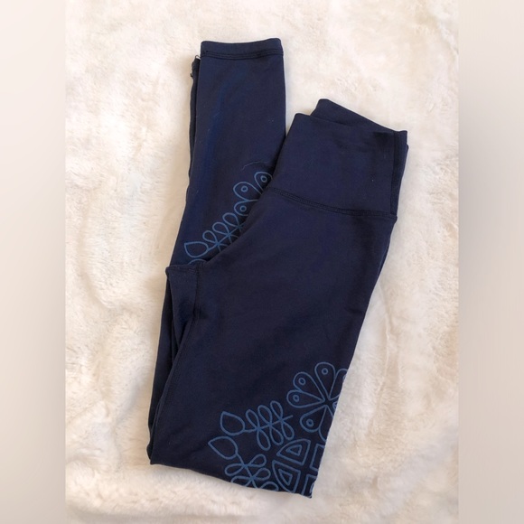 Aerie Chill Play Move Navy Women’s Leggings - Picture 14 of 15